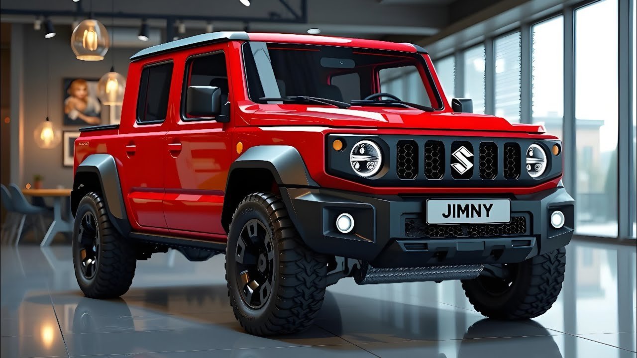 Maruti Introduced its New Gleaming Suzuki Jimny Pickup with Great Mileage and Superb Performance Along with Amazing Comfort
